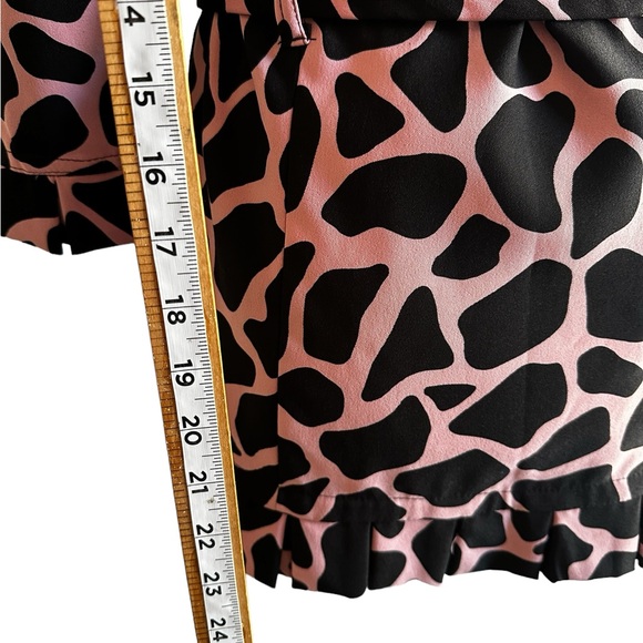 HEART SOUL ANIMAL PRINT BLAZER 3/4 SLEEVE LEOPARD PRINT, GLAM, BARBIE CORE - Picture 5 of 11